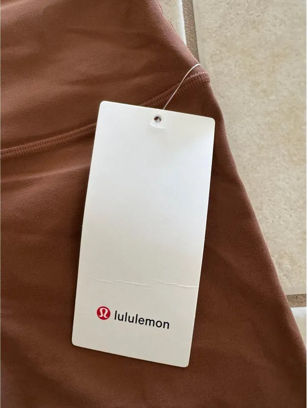 Lululemon Align High Rise 23” Roasted Brown Size 6 NWT - Image 5