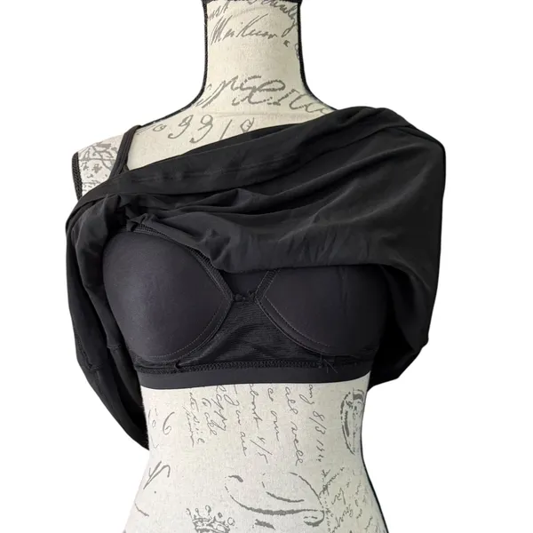 32 Degrees Cool Black Flowy Bra Cami Size Small NWOT - Image 3