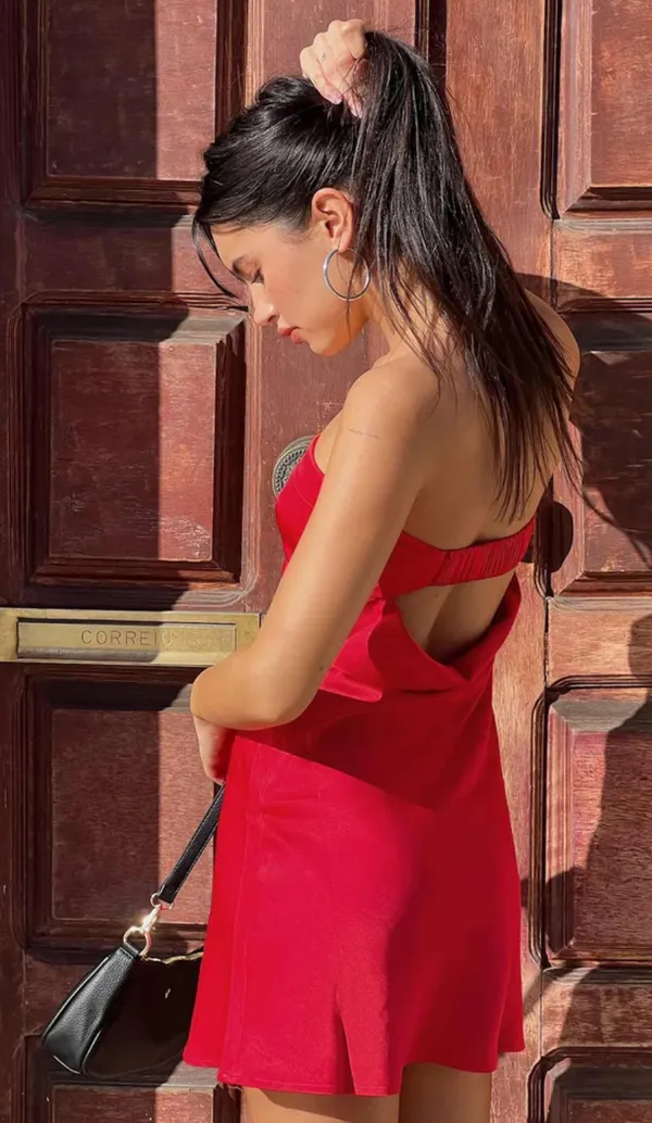 Princess Polly Satin Mini Dress - Image 2