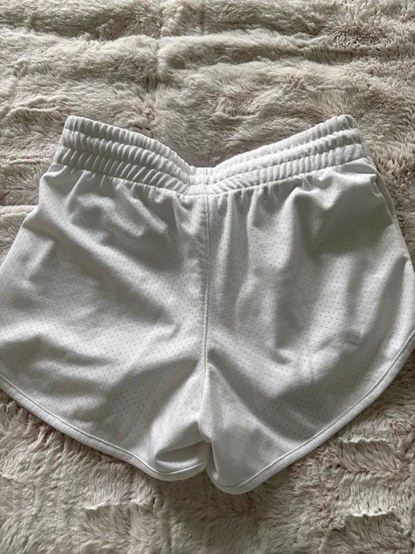 TNA White Shorts Aritzia Athletic Drawstring - Image 4