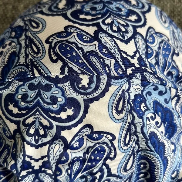 H&M 34 C Bikini Blue Halter Top - Image 3