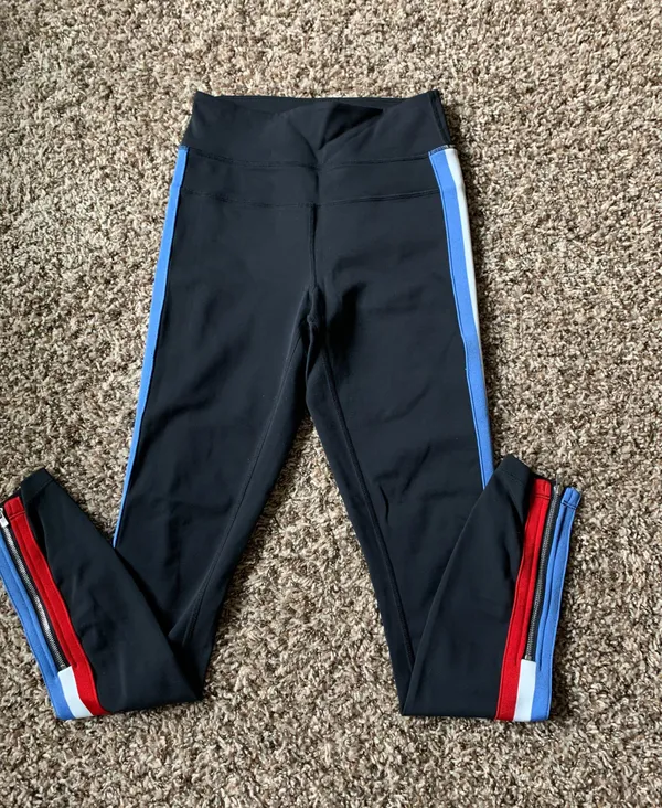 Spiritual Gangster Track Stripe Leggings XS - Image 4