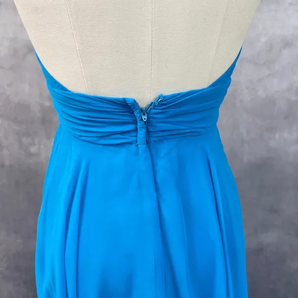 Vintage Mike Benet Formals Dress Womens Size 10 Halter Flowy Chiffon Glam Prom - Image 6