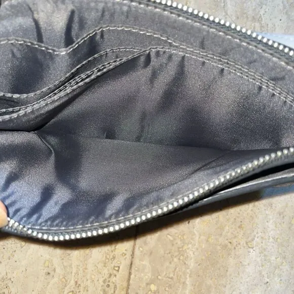 Womens‎ Coach Bleeker Pebbled Leather Wristlet 8x4.25" - Image 4