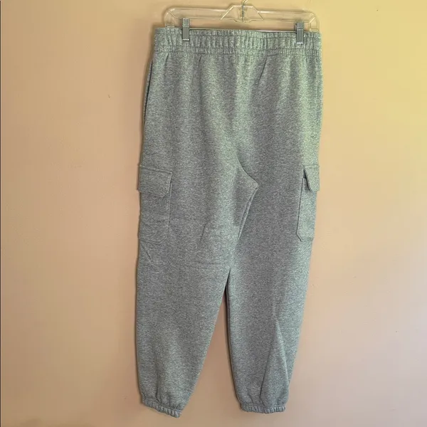 Under Armour Light Gray Cargo Sweatpants - Image 7