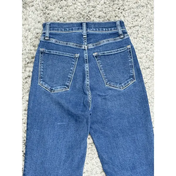 Abercrombie & Fitch The Flare Jeans Women’s Size 0/25 Blue Denim Boho High Rise - Image 6