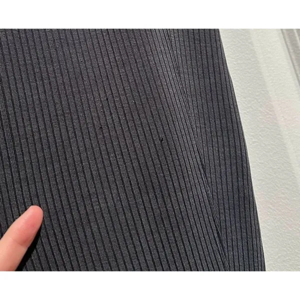 Lululemon Ribbed Softstream Zip-Leg High Rise Crop Pants - Image 7