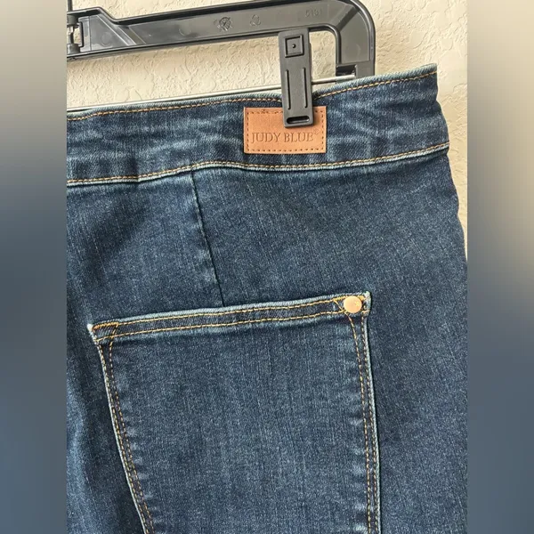 Judy Blue Dark Wash Denim Skort Size 2XL - Image 8