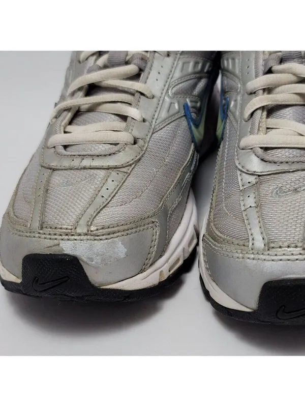 Nike Womens Gray White Initiator 394053-001 Lace Up Mid Athletic Shoes Size 8.5 - Image 7