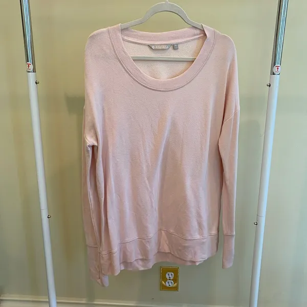 Athleta Pullover Sweatshirt in Light Pink - Image 4