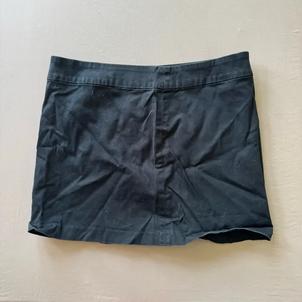 Vintage Y2K Old Navy Flat Front Micro Mini Skirt - Image 4