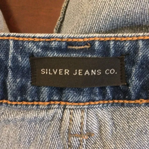 NWT Silver Jeans vintage patch pocket wide leg high rise 29 - Image 15