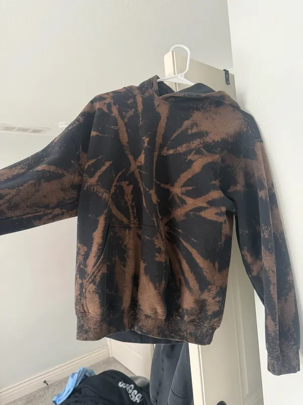 Bleach Dye Hoodie Multiple - Image 3