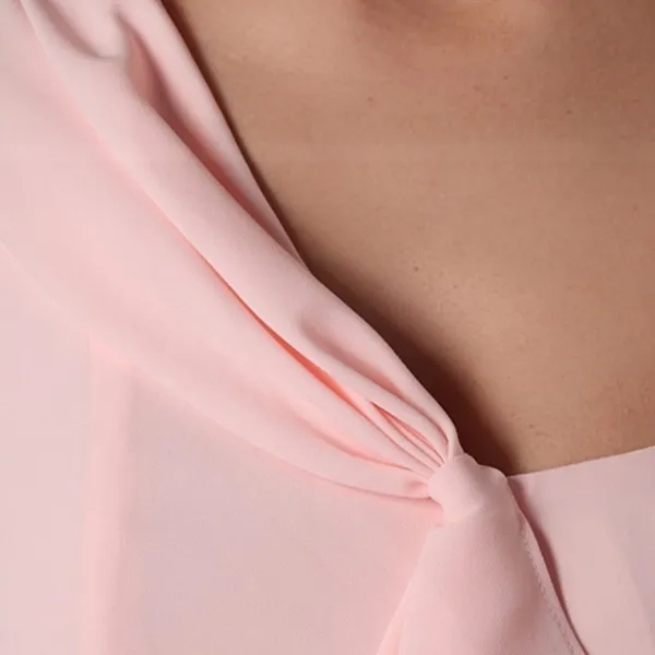Shoshanna One Shoulder Draped Mini‎ Dress in Pink Size 0 - Image 3