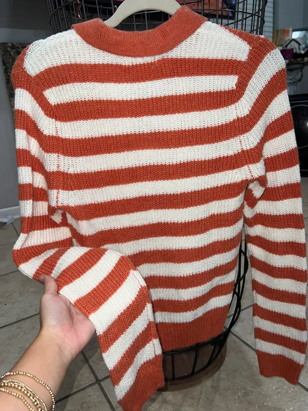 Aerie Long Sleeve Collared Sweater - Image 4