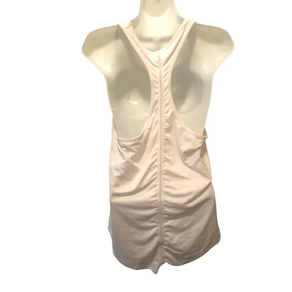 Zyia Active Effortless White Long Tank Size XXL Yoga Work Out Performance - Image 5