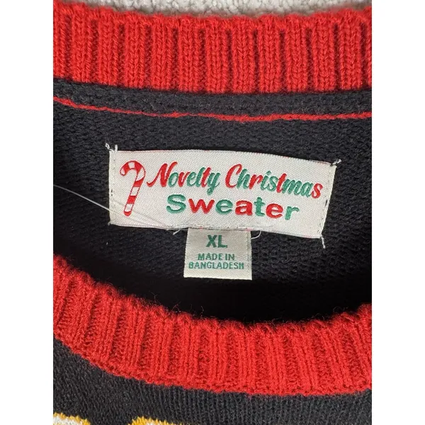 Novelty Christmas Ugly Sweater‎ Size XL "Frothy The Snowman" Pullover Funny - Image 2
