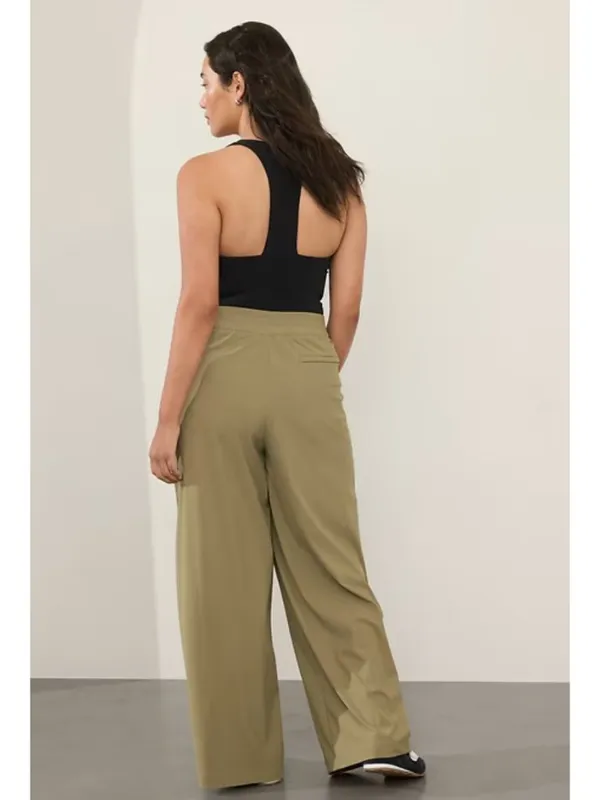 New Athleta Size 8 Pinnacle Trouser Olive Branch Green Regular - Image 6