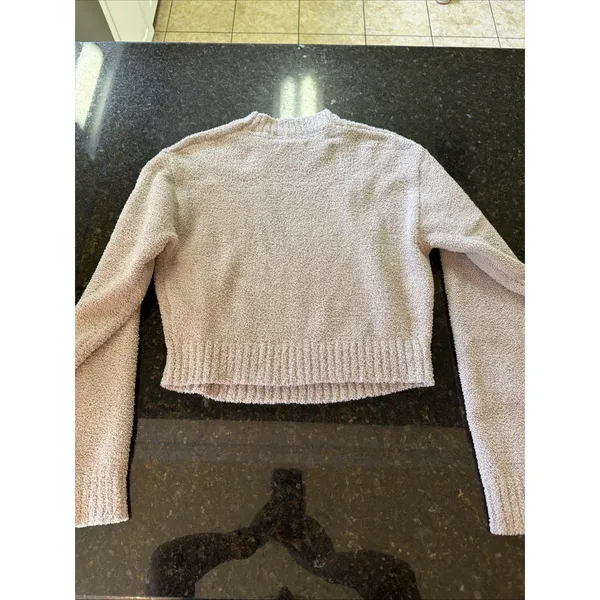 Ugg Sweater Sz Sm Soft Warm Winter Lounge Top Beige Luxury Shirt‎ Pullover - Image 5