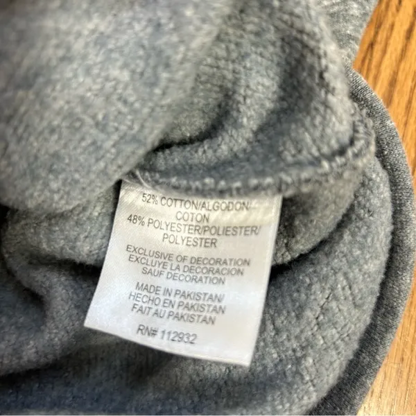 U.S Vintage | Cat Sweatshirt Gray Size L - Image 5