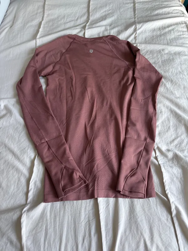 Mauve Lululemon Long Sleeve - Image 2