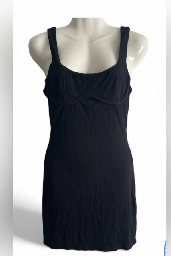 Lovers + Friends Black Mini Dress - Image 3
