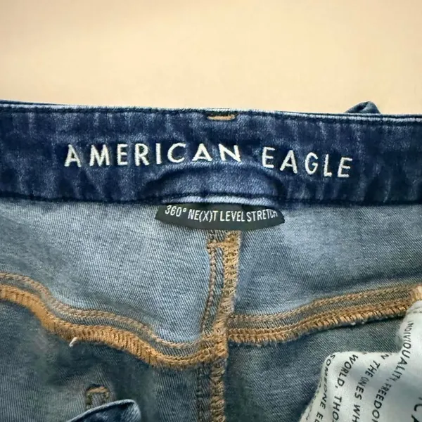American Eagle Curvy Highest Rise Jegging Size 16R Blue - Image 7