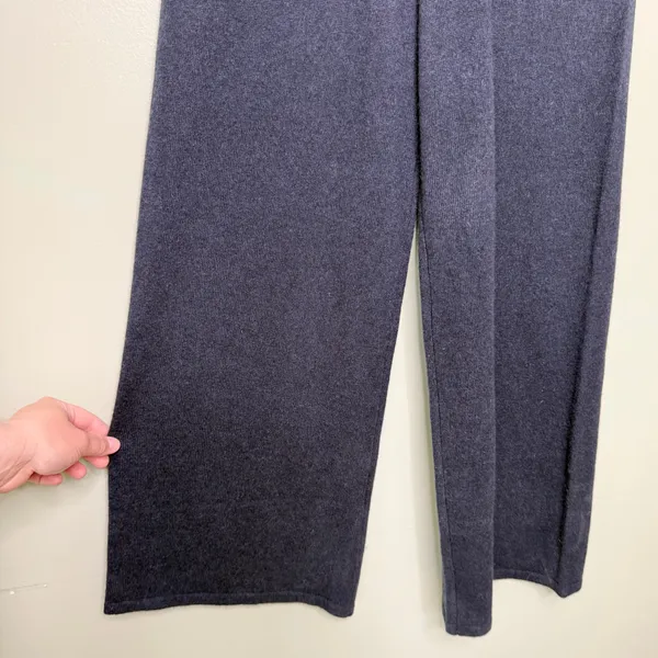 NWT Tuckernuck Cashmere Jane Pant Pants Wide Leg Navy Blue Women’s Size Small - Image 11