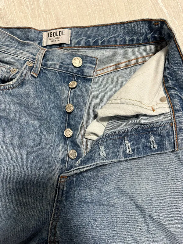AGOLDE High-Rise Jeans Riley Straight - Image 4