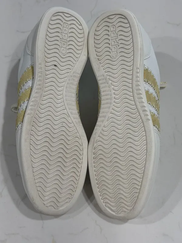 Adidas Barreda Lo Cloudfoam White Floral Women's Sneakers Size US 8 - Image 11