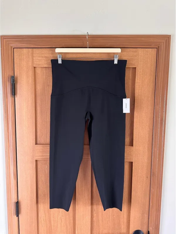 NWT SPANX Booty Boost 7/8 Length Leggings Very Black Women’s Plus size 1X 50186P - Image 11