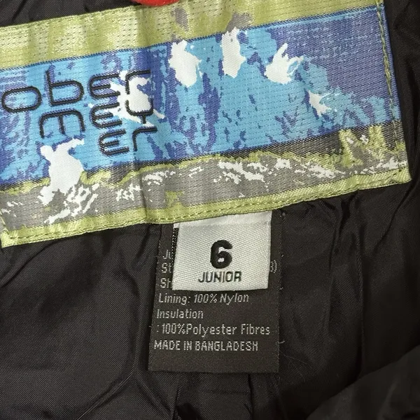 Obermeyer Teens Snow Pants Red Cargo Ski Snowboard Outdoor Size‎ 6 Juniors - Image 12