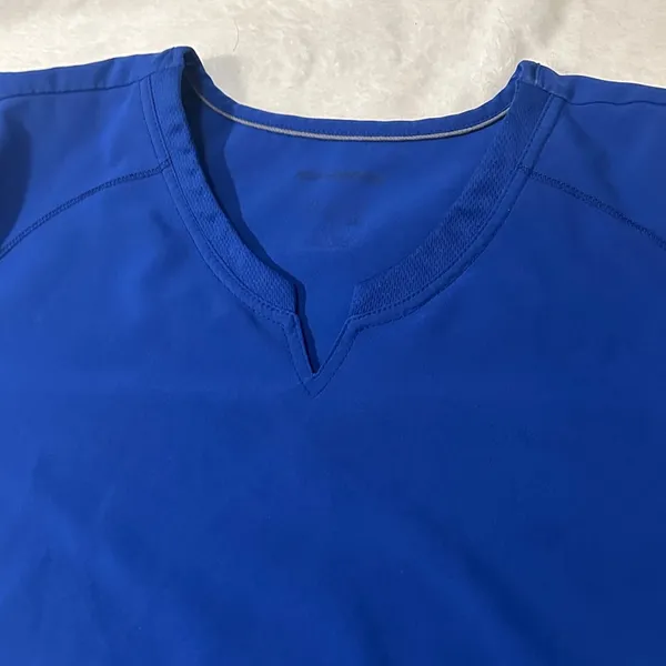 Ladies Scrubstar Blue Relaxed Short Sleeve scrub top NWT - Image 5