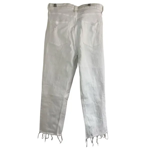 Gap High Rise Cheeky Straight Sz 31/ 12S with Jeans - Image 7