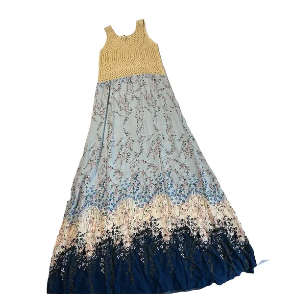 Beach Maxi NWT Casual Vacation Crochet Swim Cover Cruise NWT M - Image 3