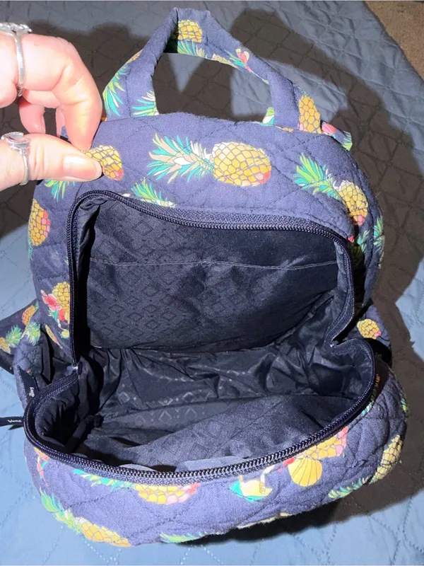 Vera Bradley Toucan Party Quilted Mini Backpack - Image 4