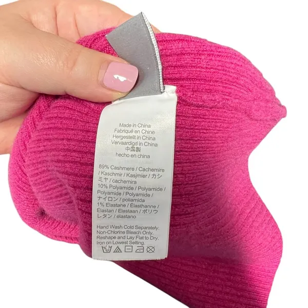 J.‎ Crew Cashmere-Blend Cropped Sweater-Tank Icy Rose Pink Size XXL - Image 13