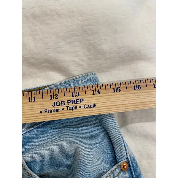 Levis Premium Wide Leg Jeans Size: 28 - Image 11