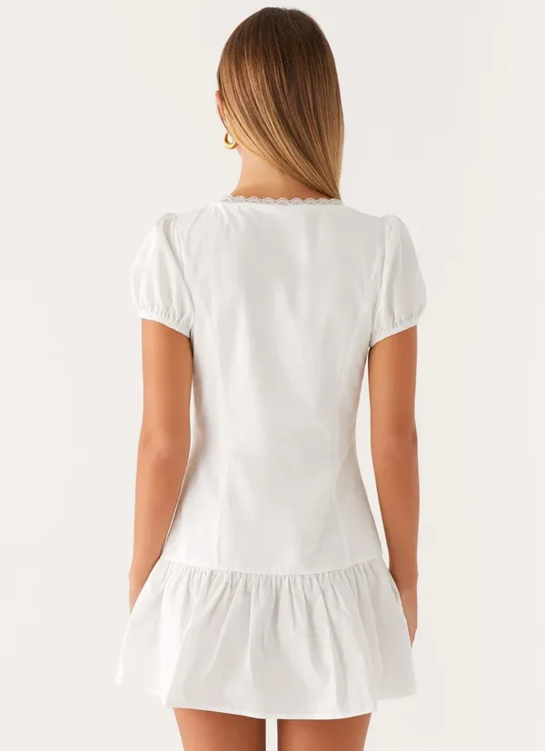 Peppermayo Mini Dress White - Image 5