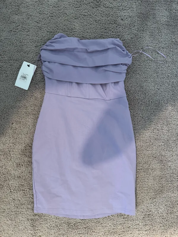 American Threads Purple Cocktail Dress - Image 4