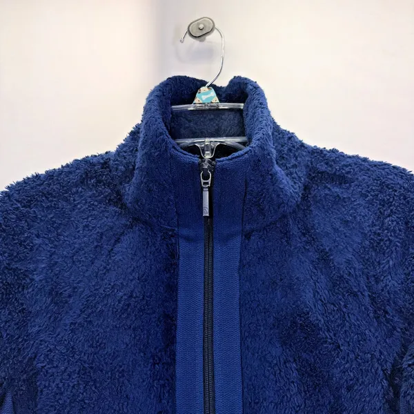 The North Face Womens Blue High Pile Fleece Full Zip Jacket Size Small‎ - Image 8