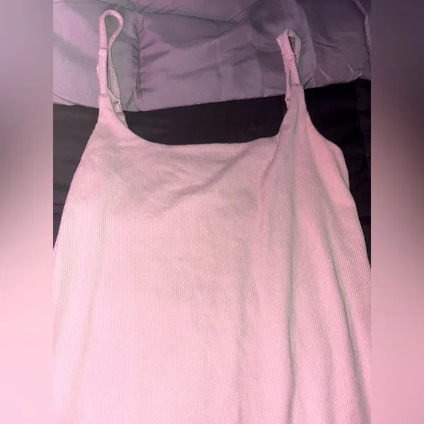 Tan Maxi Dress Size L - Image 3