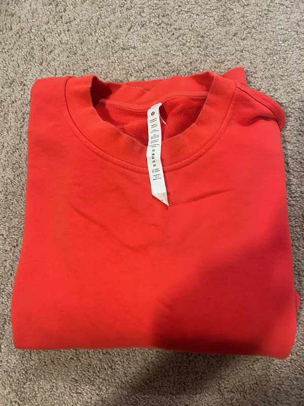 Lululemon Classic Crewneck Sweater - Red - Image 9