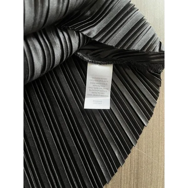 NWT BP Nordstroms Black Plissé Sleeveless Pleated Crop Top Women’s Sz XL - Image 9