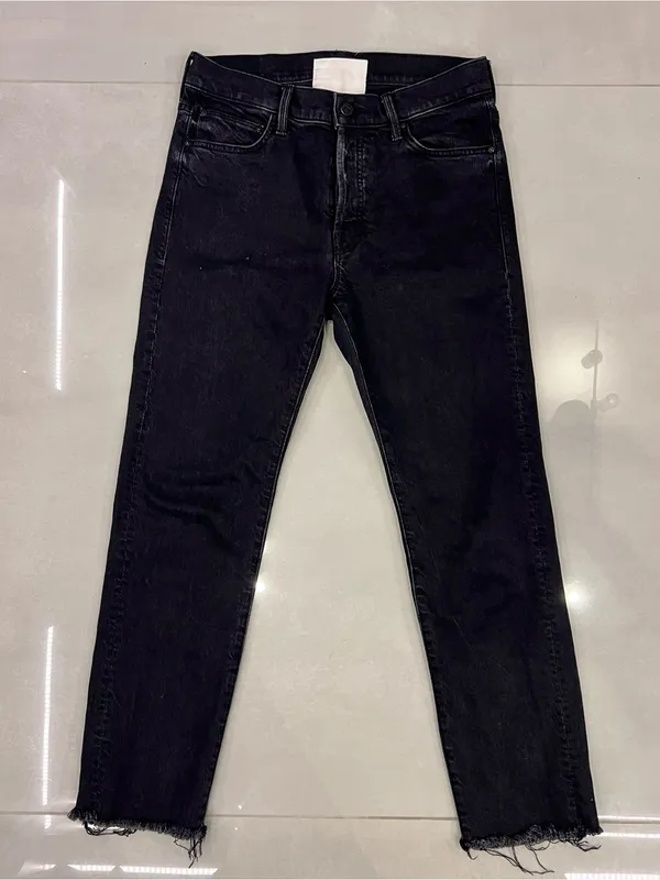 Mother Jeans The Scrapper Ankle Cuff in Who’s Sorry Now - Image 3