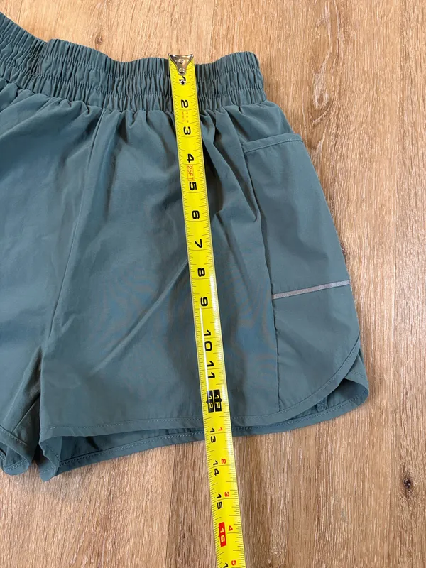 Teal Women’s Athletic Shorts - Image 2