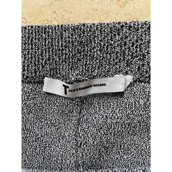 Alexander Wang Premium‎ Knit Pants Heather Grey Casual Loungewear size S - Image 2