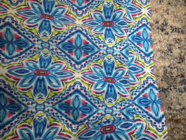 Rafaella Weekend Blue Floral Geometric Print Active Skort Size S - Image 4