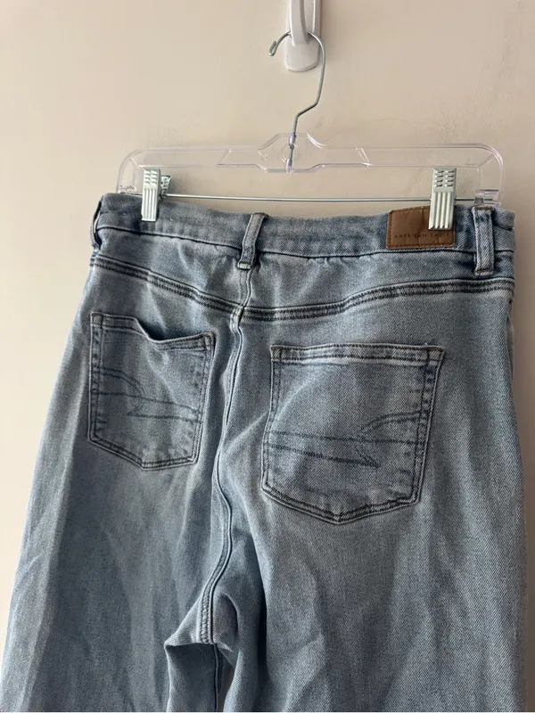 American Eagle Curvy Mom Jean Size 10 - Image 4