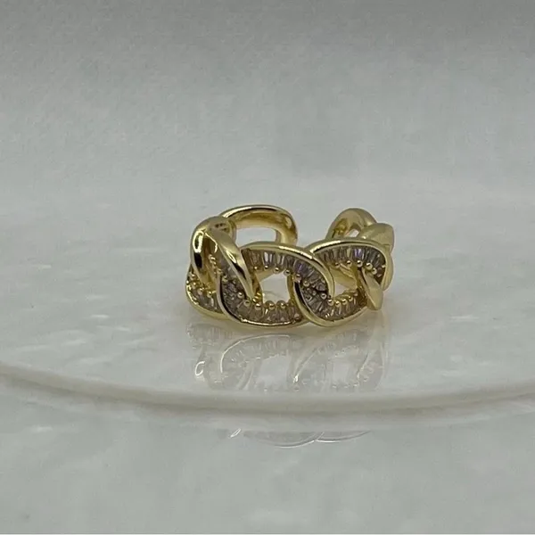 Adjustable women Ring Gold - Image 4